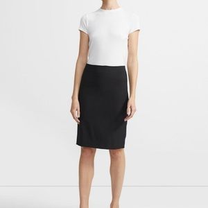 T H E O R Y Classic Stretch Wool Pencil Skirt